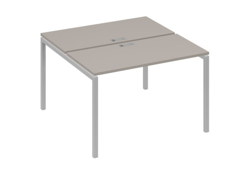 Рабочая станция 2х120 Мира Лофт, цвет мокко премиум + серый