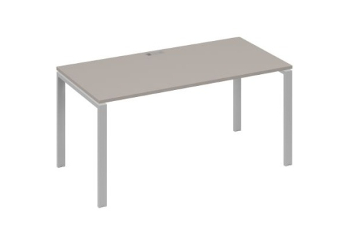 Стол письменный Мира Нумо, цвет мокко премиум + серый