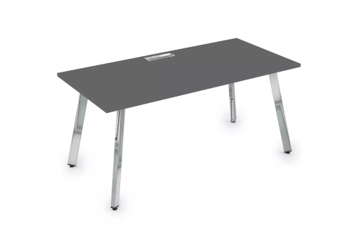 Стол прямой, цвет графит