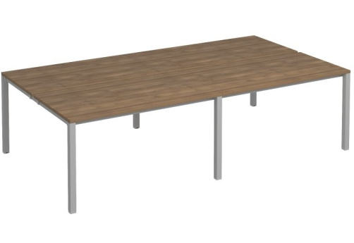 Рабочая станция (4х140) Прайм Металл 50, цвет шамони темный + серый