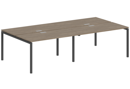 Рабочая станция Индиго Форт, цвет дуб темный + антрацит