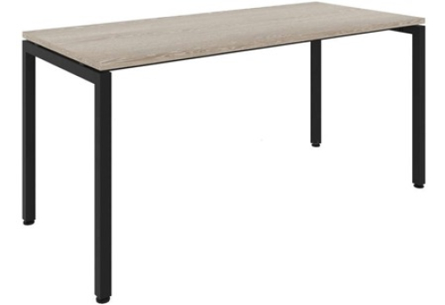 Стол рабочий Брента, цвет светлый дуб + антрацит