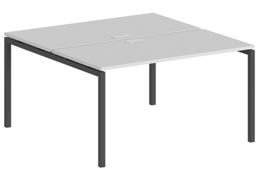 Рабочая станция Индиго Форт, цвет белый + антрацит