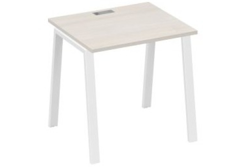 Стол письменный Мира Трио, цвет дуб шамони + белый