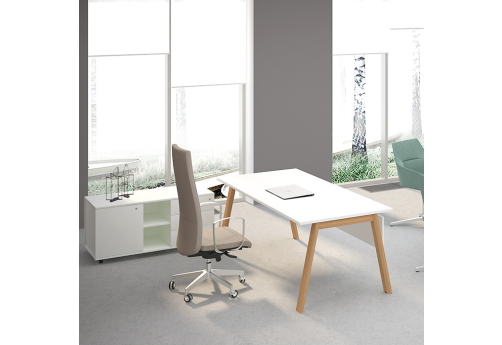 Стол руководителя Флориан Директ, цвет белый