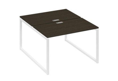 Рабочая станция (2х120) Мира Одри, цвет венге + белый