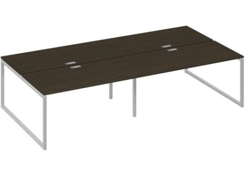 Рабочая станция (4х160) Мира Одри, цвет венге + серый