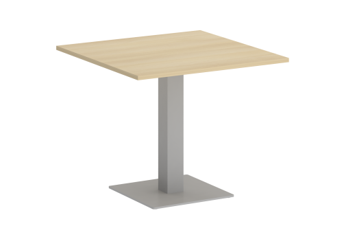 Стол для переговоров квадратный, цвет акация