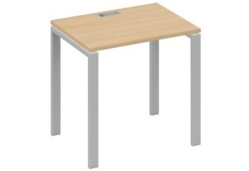 Стол письменный Мира Нумо, цвет натуральный дуб + серый