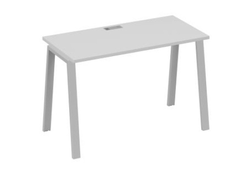 Стол письменный Мира Трио, цвет серый + серый