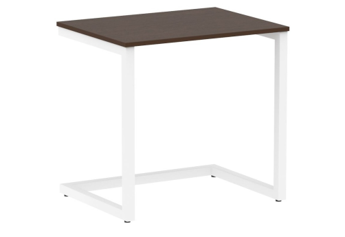 Стол письменный, цвет венге + белый