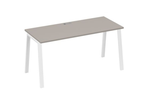 Стол письменный Мира Трио, цвет мокко премиум + белый