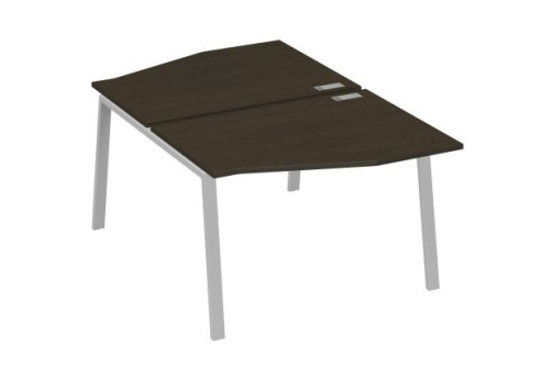 Станция рабочая эргономичная 2х120 Мира Трио, цвет венге + серый