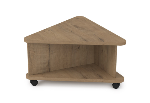 Стол журнальный треугольный Винси 3, цвет тиквуд