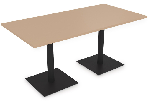 Стол прямоугольный Мальта, цвет мокко