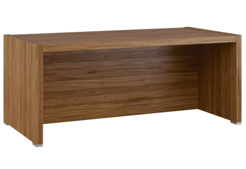 Стол письменный с симметричными опорами, цвет орех