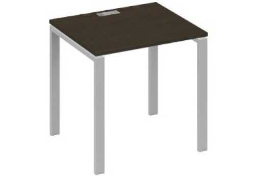 Стол письменный Мира Нумо, цвет венге + серый