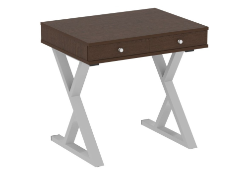 Стол письменный, цвет венге + серый