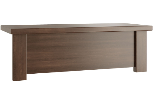 Стол письменный, цвет темный дуб