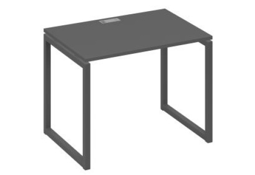 Стол письменный Мира Одри, цвет антрацит премиум + антрацит