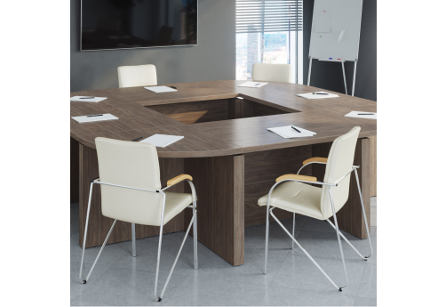 Стол для переговоров Платан, цвет вяз