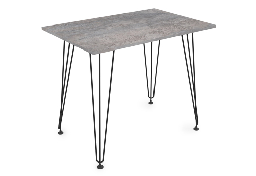 Стол обеденный прямоугольный Мальта, цвет базальт