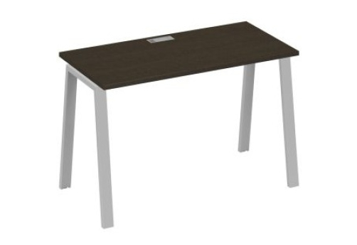 Стол письменный Мира Трио, цвет венге + серый