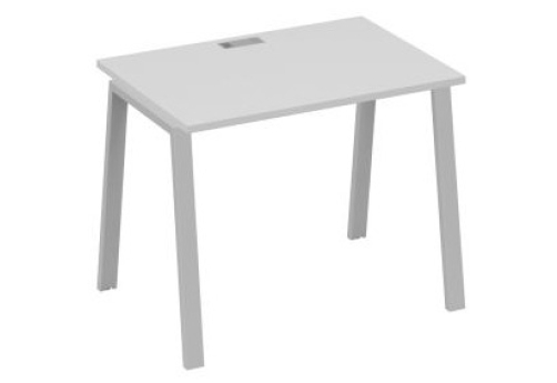 Стол письменный Мира Трио, цвет серый + серый