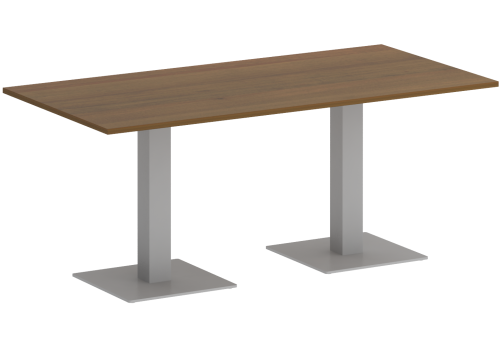 Стол для переговоров прямоугольный, цвет орех