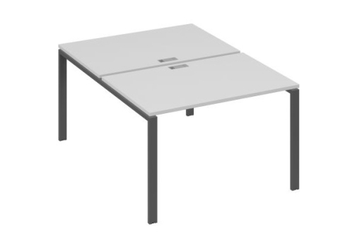 Рабочая станция (2х120) Мира Нумо, цвет серый + антрацит