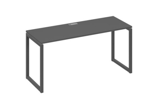 Стол письменный Мира Одри, цвет антрацит премиум + антрацит