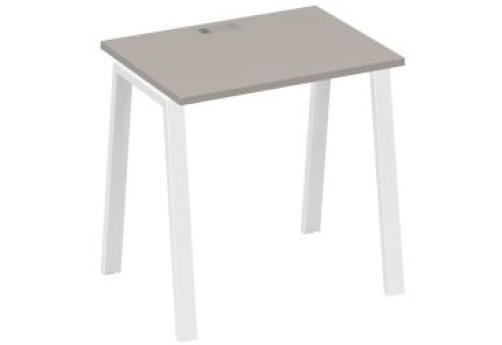 Стол письменный Мира Трио, цвет мокко премиум + белый