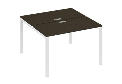 Рабочая станция (2х120) Мира Нумо, цвет венге + белый