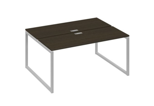 Рабочая станция (2х160) Мира Одри, цвет венге + серый