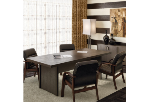 Стол для переговоров, 2200x1000x780 мм Доминго, мебель цвета венге