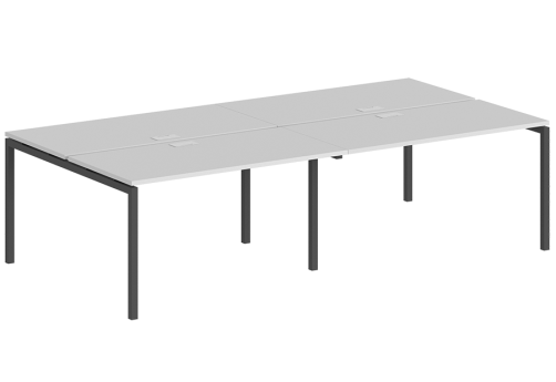 Рабочая станция Индиго Форт, цвет белый + антрацит