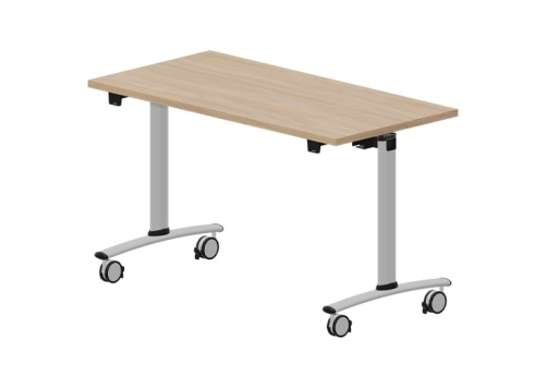 Стол мобильный складной Тиберио Конференц, цвет светлый дуб
