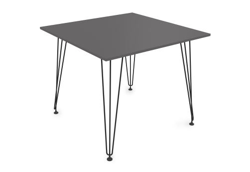 Стол обеденный квадратный Мальта, цвет графит