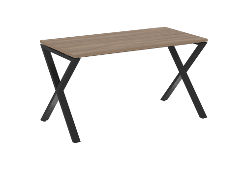 Стол рабочий Европа, цвет дуб аризона + черный