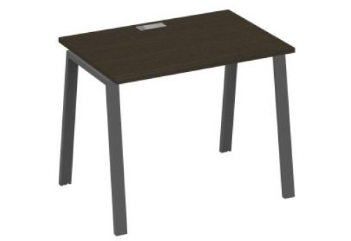 Стол письменный Мира Трио, цвет венге + антрацит