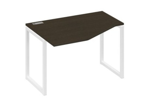 Стол эргономичный левый Мира Одри, цвет венге + белый