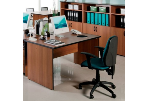 Стол письменный малый Линси, цвет орех