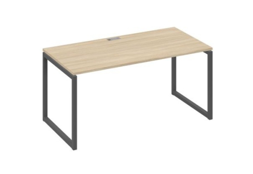 Стол письменный Мира Одри, цвет дуб скандинавский + антрацит