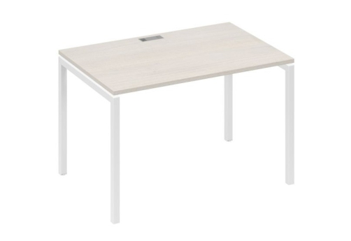 Стол письменный Мира Лофт, цвет дуб шамони + белый