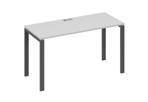 Стол письменный Мира Нумо, цвет серый + антрацит