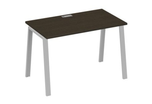 Стол письменный Мира Трио, цвет венге + серый