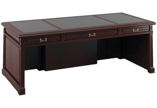 Стол письменный, цвет темный дуб