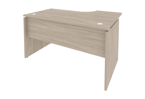 Стол эргономичный левый, цвет дуб аттик