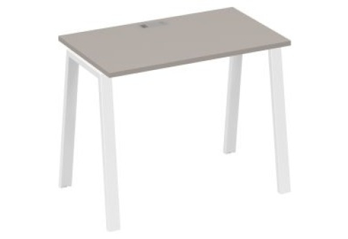 Стол письменный Мира Трио, цвет мокко премиум + белый
