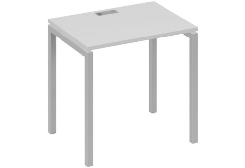 Стол письменный Мира Лофт, цвет серый + серый